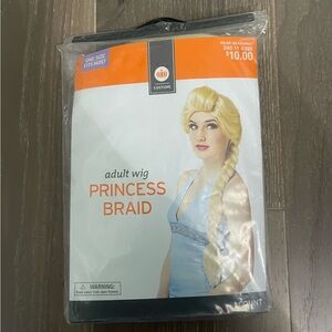 Hyde and Eek princess braid adult wig. NWT